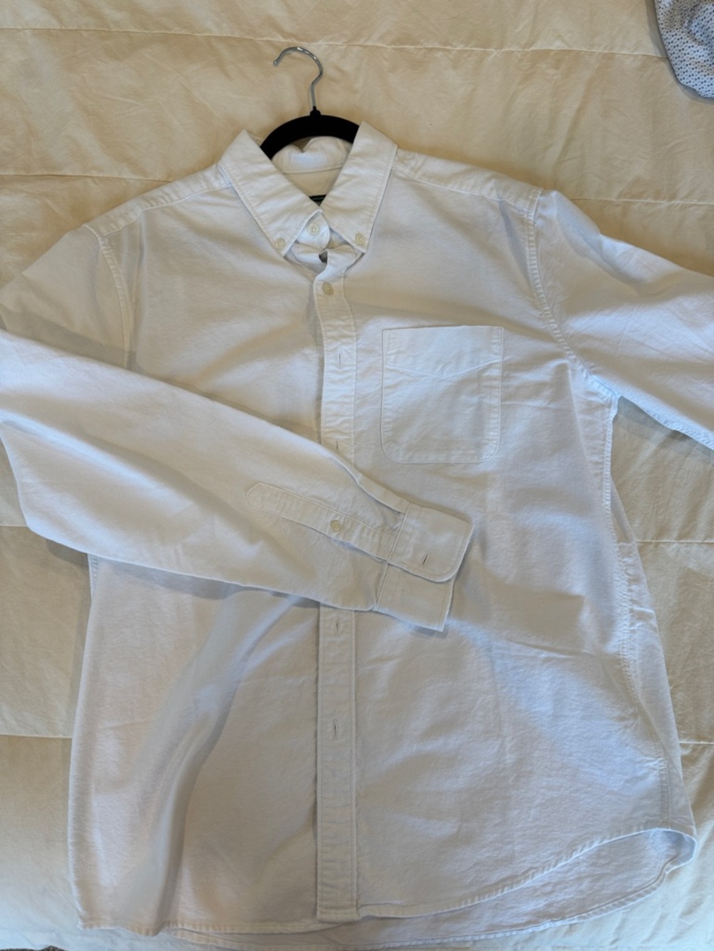 American Eagle Outfitters White Button-Down Shirt